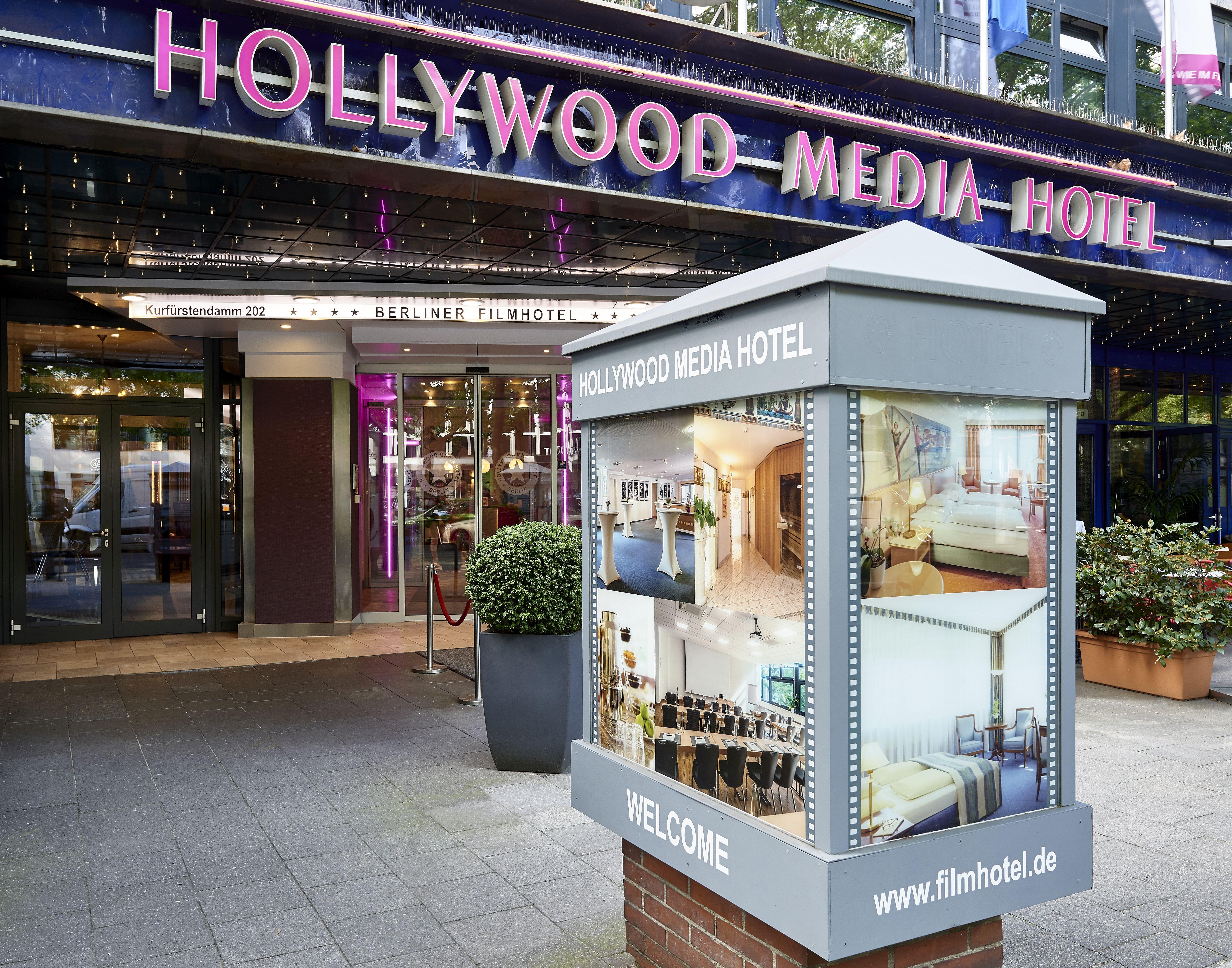 Hollywood Media Hotel Am Kurfuerstendamm Berlin Exteriör bild