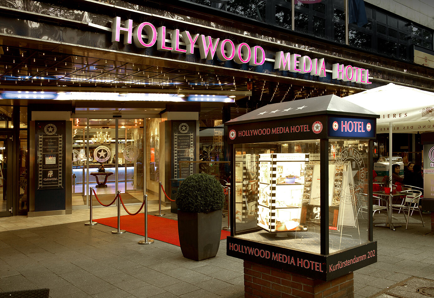 Hollywood Media Hotel Am Kurfuerstendamm Berlin Exteriör bild